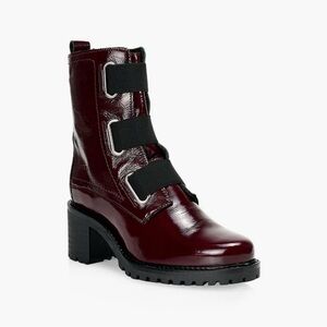 Artica granby bootie Burgundy Leather Ankle Boots